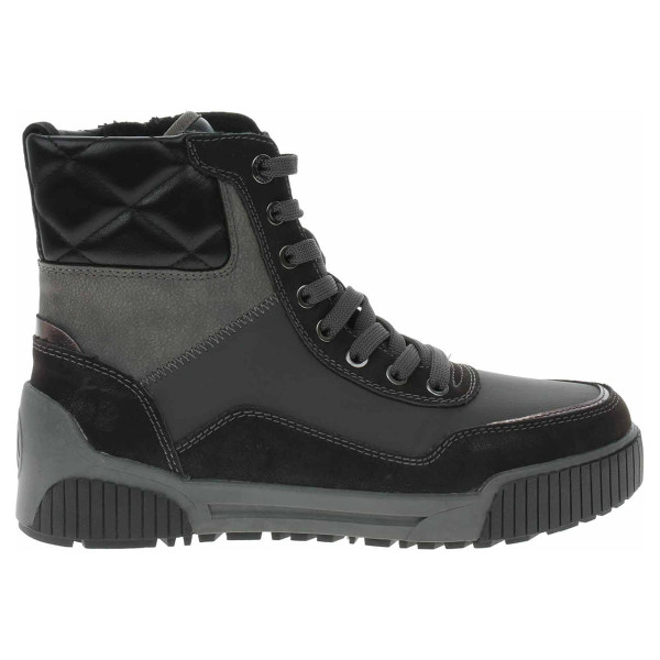 detail Dámská kotníková obuv s.Oliver 5-25239-29 black comb.