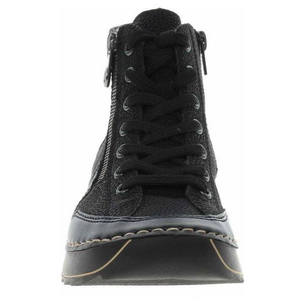 detail Dámská kotníková obuv Rieker 51517-00 schwarz