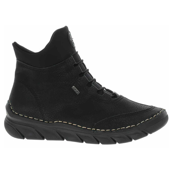 detail Dámská kotníková obuv Rieker 55069-00 schwarz