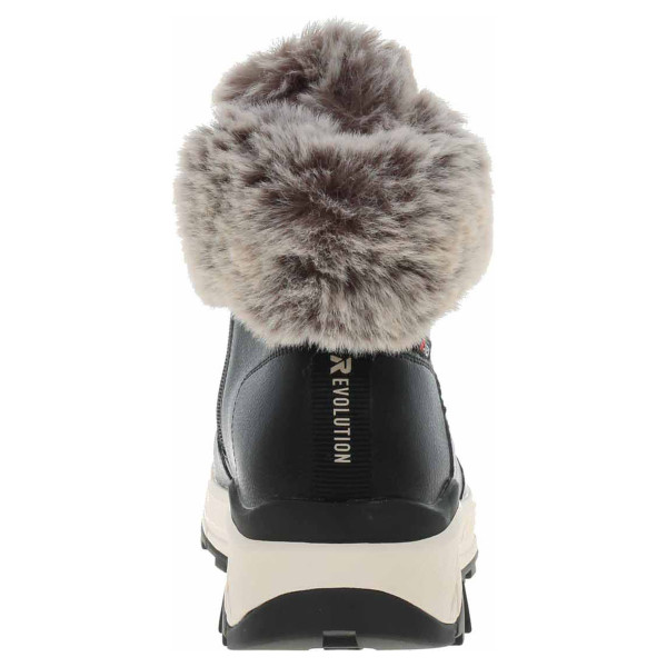 detail Dámská kotníková obuv Rieker W0063-00 schwarz