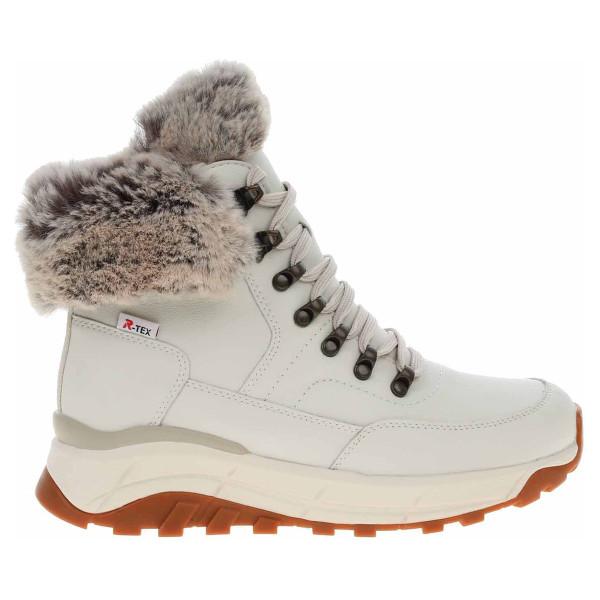 detail Dámská kotníková obuv Rieker W0063-80 weiss