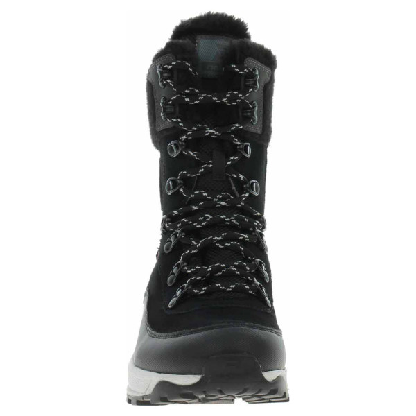 detail Dámská kotníková obuv Rieker W0066-00 schwarz kombi