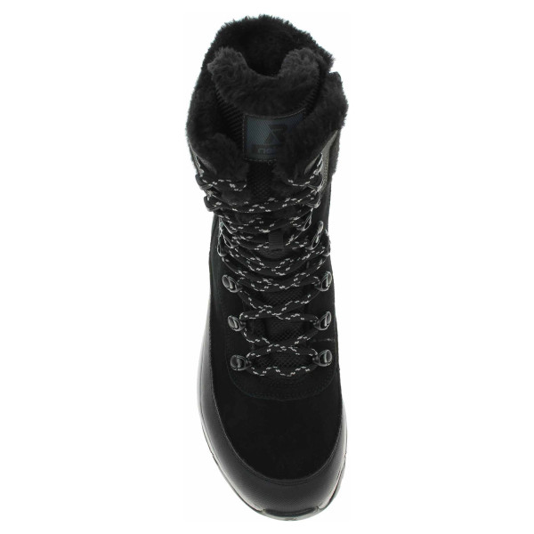 detail Dámská kotníková obuv Rieker W0066-00 schwarz kombi