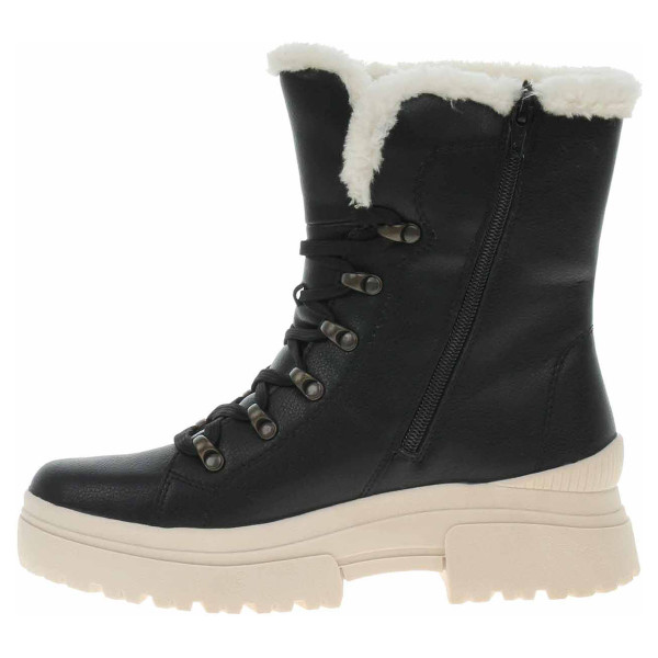 detail Dámská kotníková obuv Rieker W0372-00 schwarz