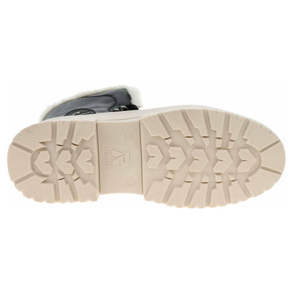 detail Dámská kotníková obuv Rieker W0372-00 schwarz