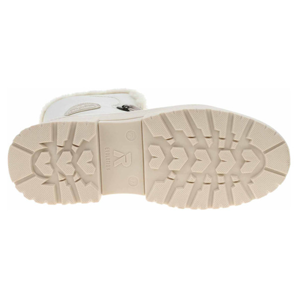 detail Dámská kotníková obuv Rieker W0372-80 weiss