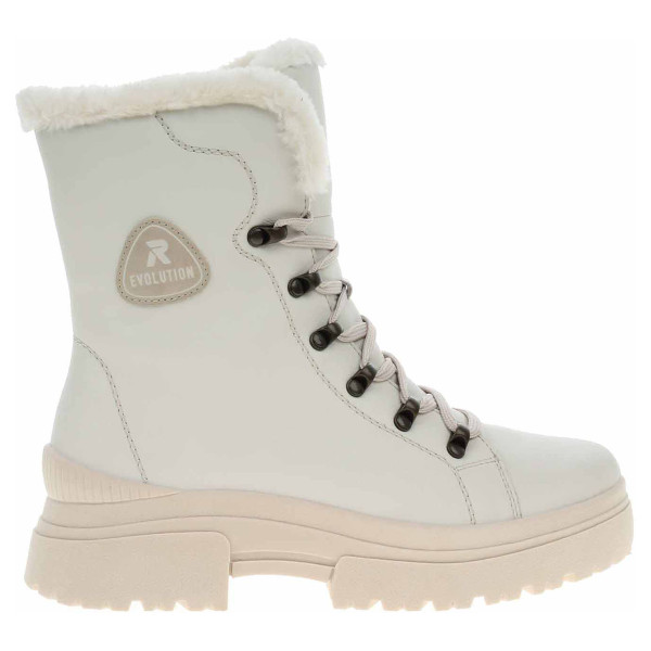 detail Dámská kotníková obuv Rieker W0372-80 weiss