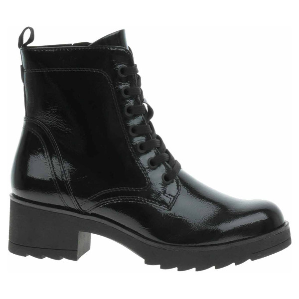 detail Dámská kotníková obuv Marco Tozzi 2-25262-41 black patent