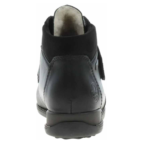 detail Dámská kotníková obuv Rieker 44255-00 schwarz