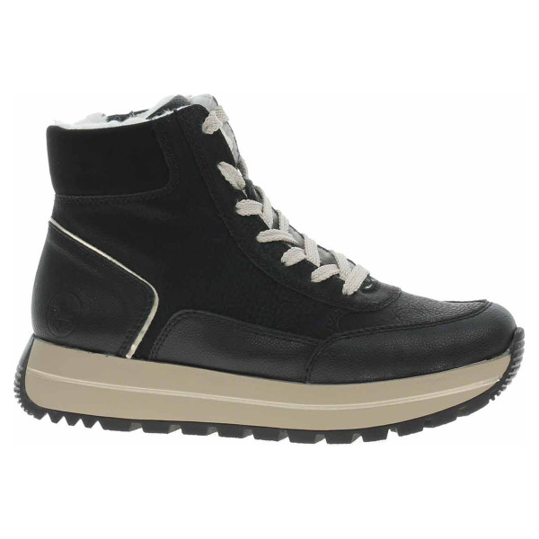 detail Dámská kotníková obuv Rieker N4008-00 schwarz