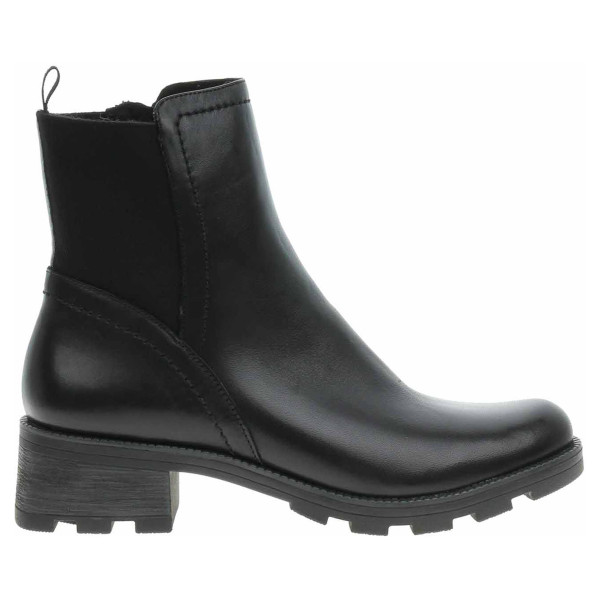 detail Dámské polokozačky Caprice 9-25227-41 black nappa