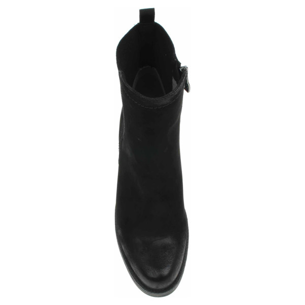 detail Dámské polokozačky Caprice 9-25227-41 black nubuc