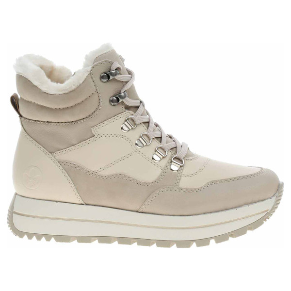 detail Dámská kotníková obuv Rieker N4002-60 beige