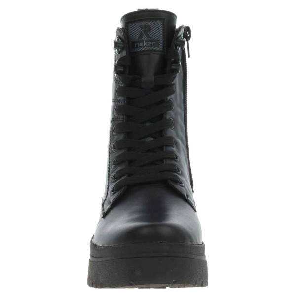 detail Dámská kotníková obuv Rieker W0371-00 schwarz