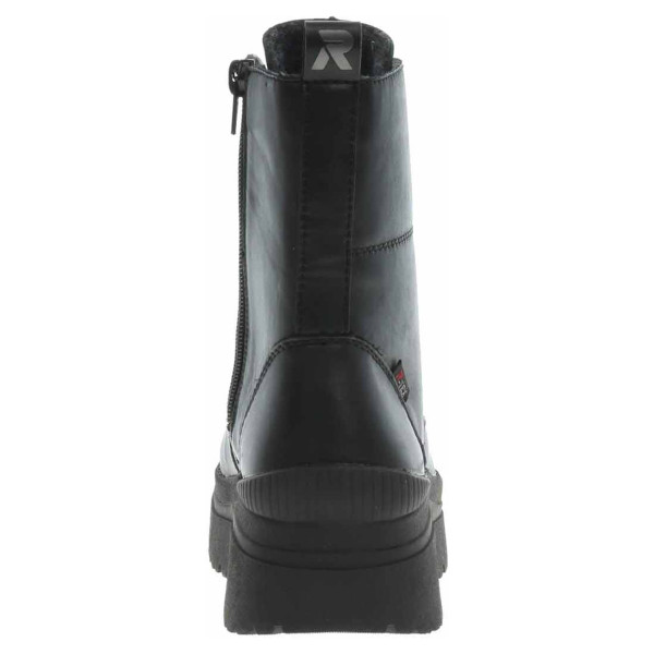 detail Dámská kotníková obuv Rieker W0371-00 schwarz