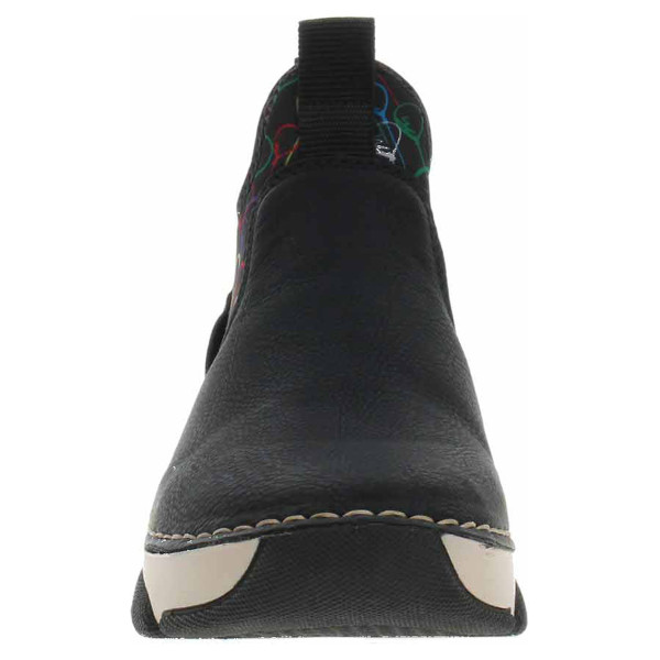 detail Rieker dámské kotníkovvé 45957-00 schwarz