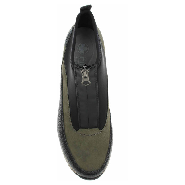 detail Dámská kotníková obuv Rieker N9362-54 grun comb