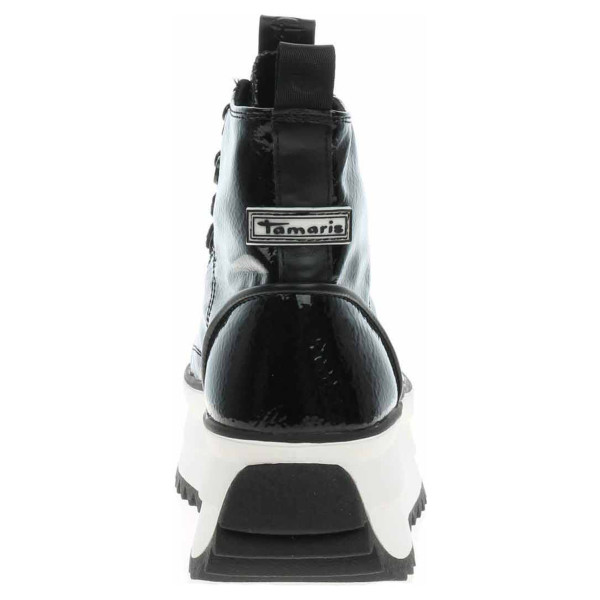 detail Dámská kotníková obuv Tamaris 1-25291-43 black patent