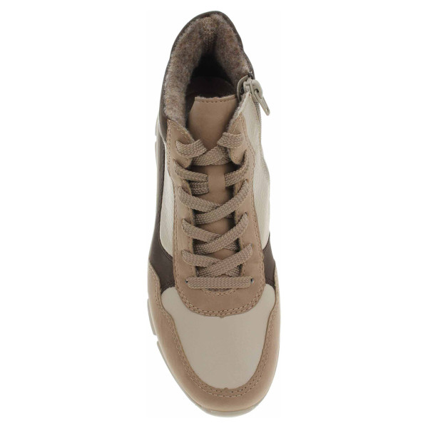 detail Dámská kotníková obuv Rieker 48002-60 beige