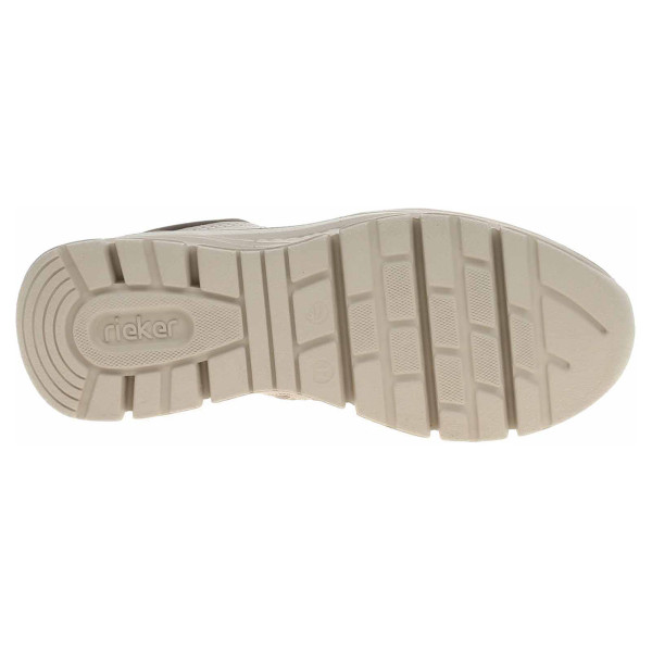 detail Dámská kotníková obuv Rieker 48002-60 beige