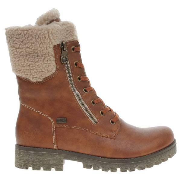 detail Dámská kotníková obuv Rieker 78522-24 braun