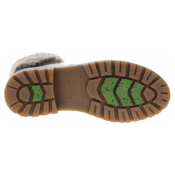 detail Dámská kotníková obuv Remonte D0B74-80 weiss kombi