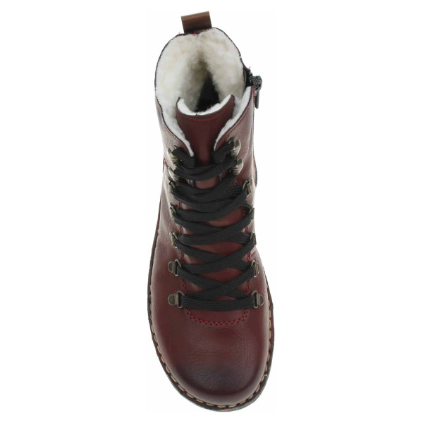 detail Dámská kotníková obuv Rieker 73356-35 rot