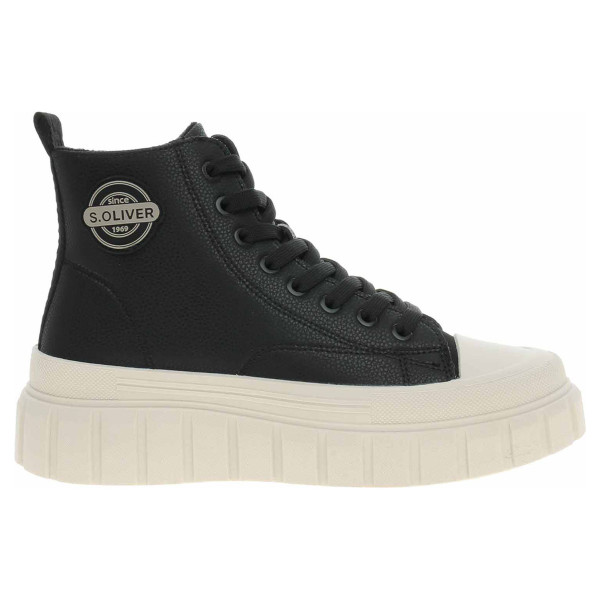 detail Dámská kotníková obuv s.Oliver 5-25200-45 black