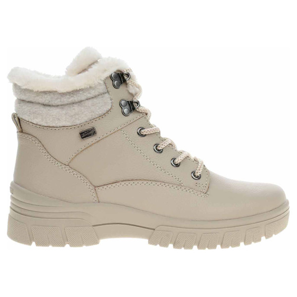 detail Dámská kotníková obuv Remonte D0E71-60 beige kombi
