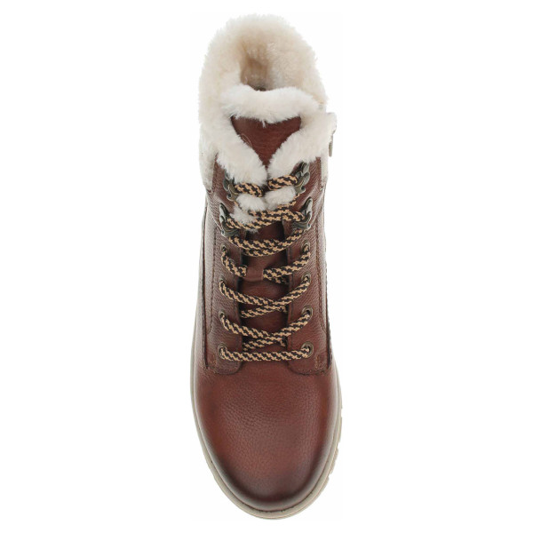 detail Dámská kotníková obuv Remonte D0E71-24 braun kombi