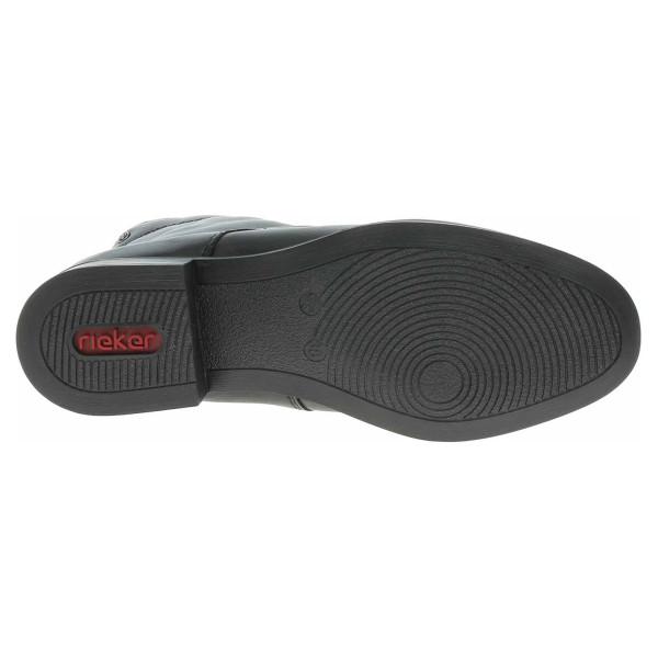 detail Dámská kotníková obuv Rieker 77030-00 schwarz