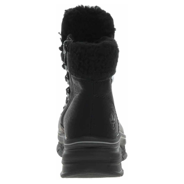 detail Dámská kotníková obuv Rieker 48034-00 schwarz