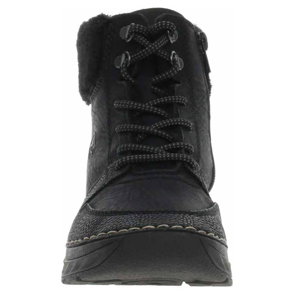 detail Dámská kotníková obuv Rieker 44555-00 schwarz