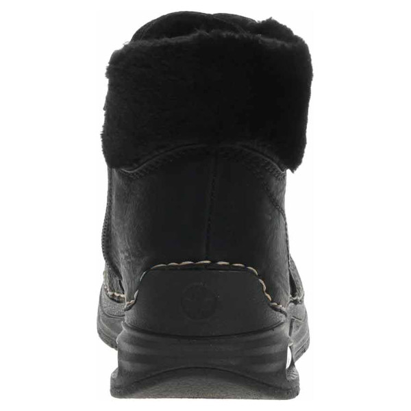 detail Dámská kotníková obuv Rieker 44555-00 schwarz