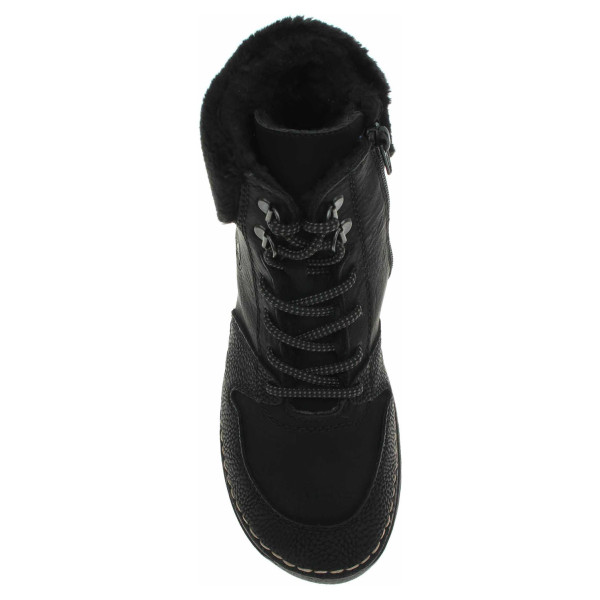detail Dámská kotníková obuv Rieker 44555-00 schwarz