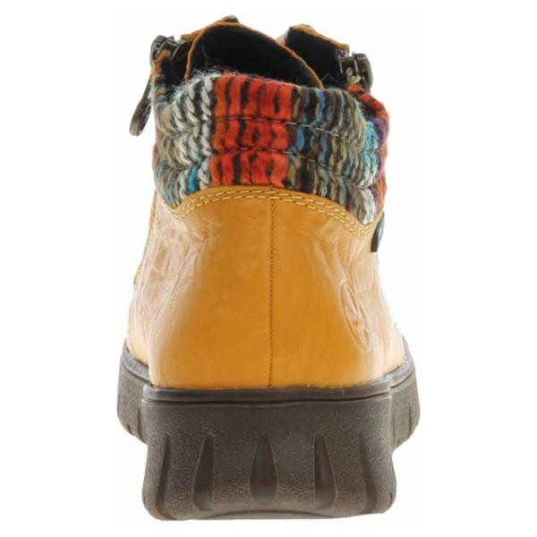 detail Dámská kotníková obuv Rieker N1305-68 gelb