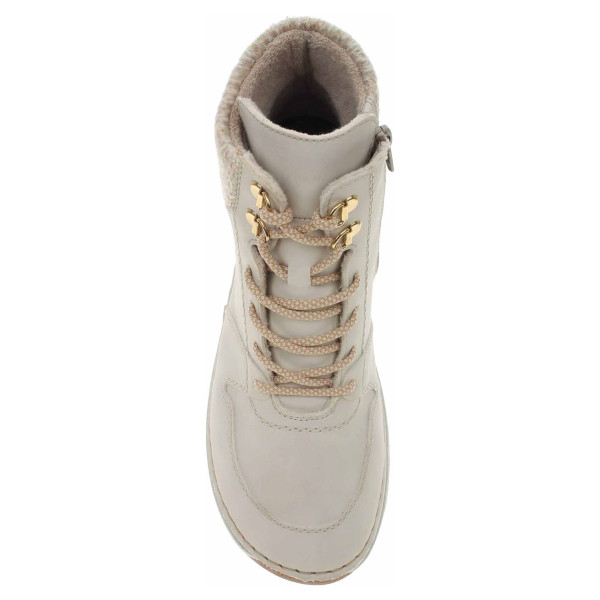 detail Dámská kotníková obuv Rieker 44555-60 beige