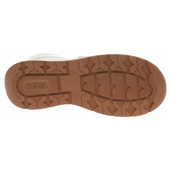 detail Dámská kotníková obuv Rieker 44555-60 beige