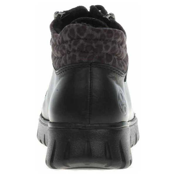 detail Dámská kotníková obuv Rieker N1305-00 schwarz