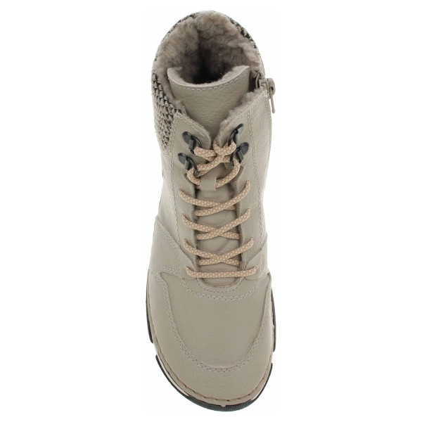 detail Dámská kotníková obuv Rieker 45955-60 beige