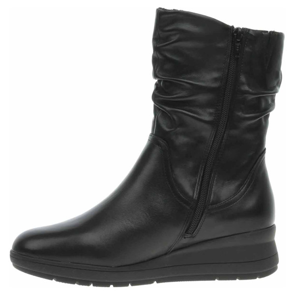 detail Dámské polokozačky Jana 8-25721-45 black