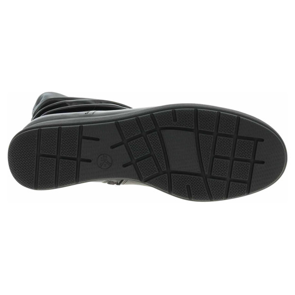 detail Dámské polokozačky Jana 8-25721-45 black