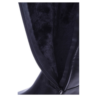 detail Geox dámské kozačky D44G1F 04322 C9999 černé