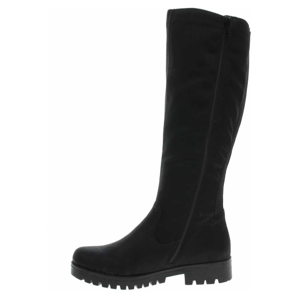 detail Dámské kozačky Rieker 78554-00 schwarz