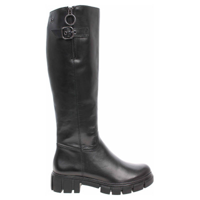 detail Dámské kozačky Tamaris 1-25600-21 black