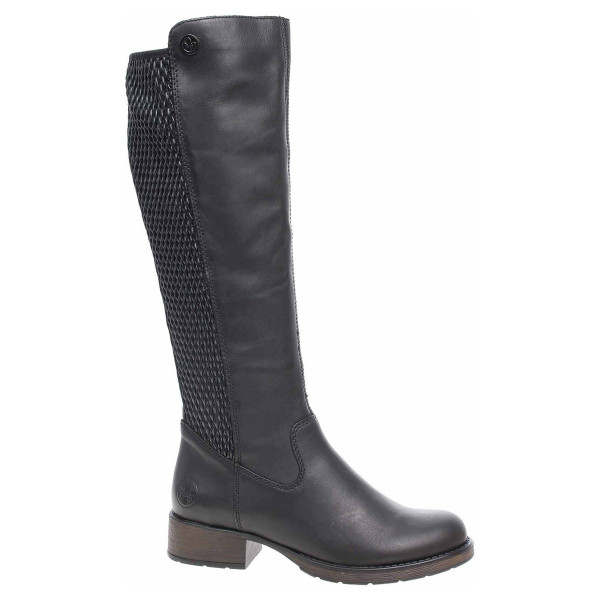 detail Dámské kozačky Rieker Z9591-00 schwarz