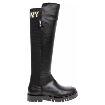 detail Dámské kozačky Tommy Hilfiger EN0EN01084 BDS black