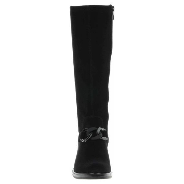 detail Dámské kozačky Caprice 9-25500-29 black stretch