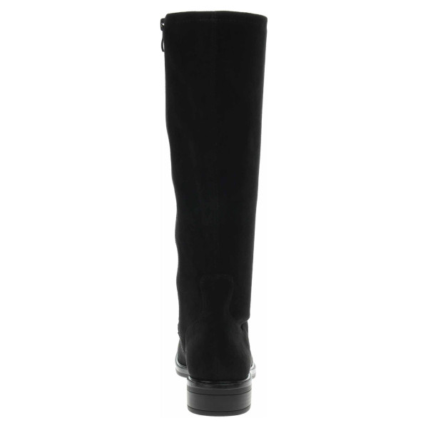 detail Dámské kozačky Caprice 9-25500-29 black stretch