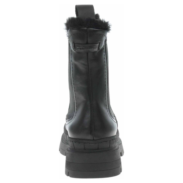 detail Dámské polokozačky Tamaris 1-26935-39 black leather